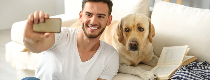 selfie con tu mascota